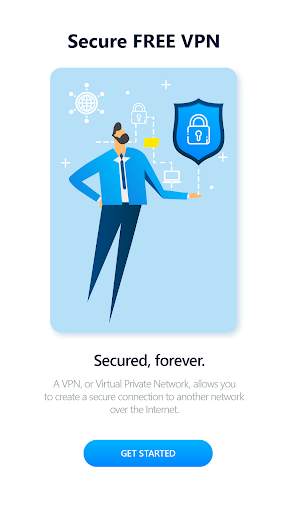 Secure Free VPN - Dedicated VPN Proxy & Privacy screenshot 1