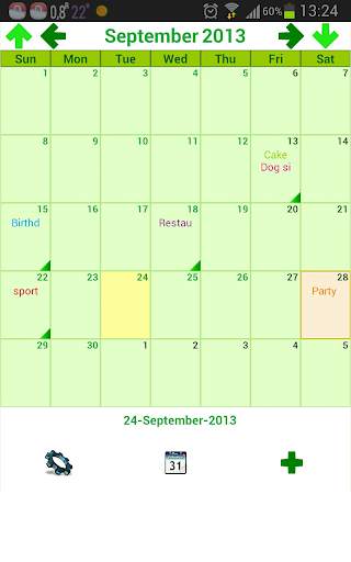 My Calendar screenshot 3