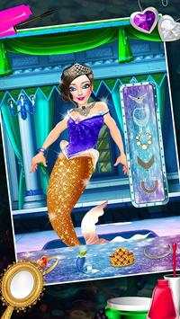 Mermaid Princess Frozen Salon screenshot 4