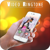Video Ringtone for Incoming Call Video Caller ID أيقونة