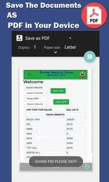 b s f  pay slip app screenshot 4
