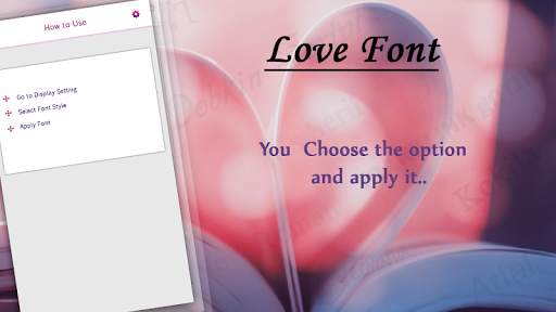 Love Free Font Style screenshot 3