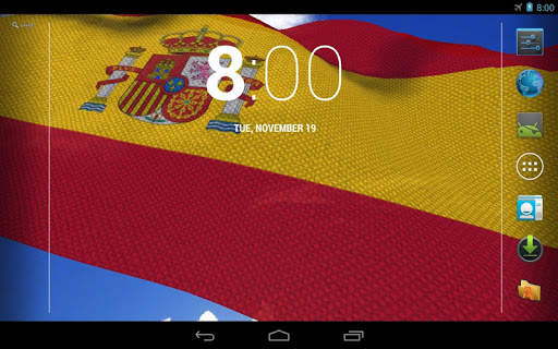 Spain Flag Live Wallpaper screenshot 9