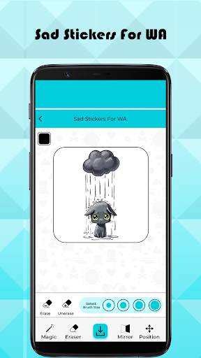 Sad Stickers For WA screenshot 4