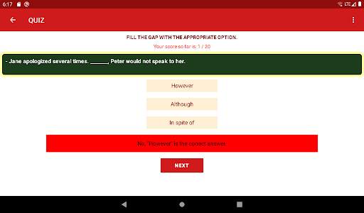 ENGLISH LINKING WORDS screenshot 15