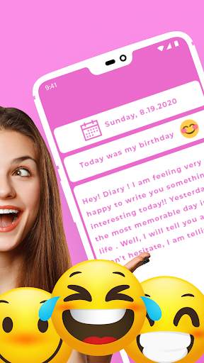 Secret diary with lock - Fingerprint lock screenshot 2