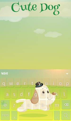 Cute Dog Live Wallpaper Theme screenshot 2