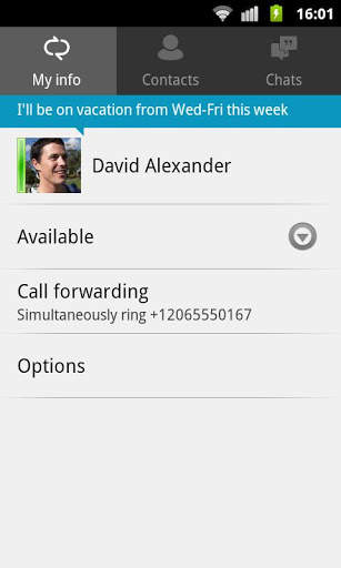 Lync 2010 screenshot 4