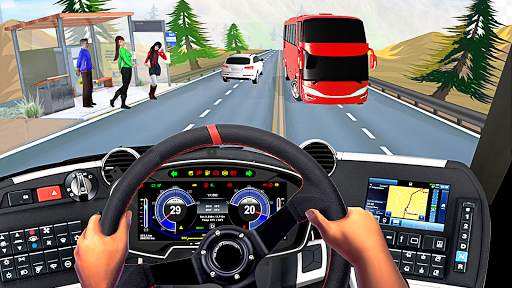 Public City Passenger Coach Bus Simulator Game screenshot 3