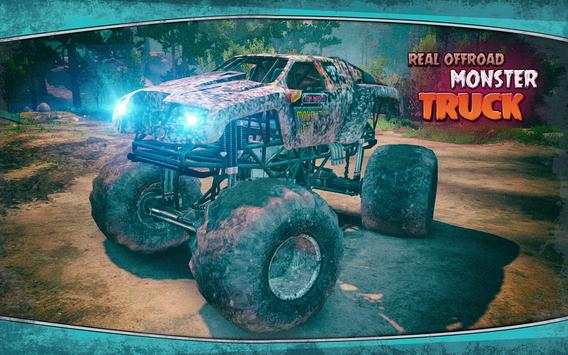 Extremely Off Road  Angry Monsters Truck Simulator screenshot 2