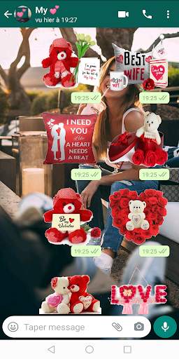 NEW💕Love stickers For Whatsapp 2020 WASTICKERAPPS screenshot 8