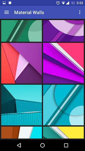 Material Wallpapers(Android M) screenshot 3
