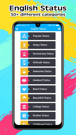 English Status - Best Attitude, Sad Status & Quote screenshot 3
