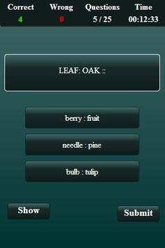 Analogy Quiz screenshot 5