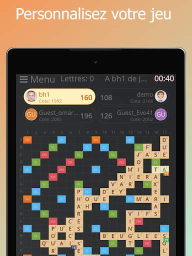 Rackword- Jeu de mots en ligne screenshot 18