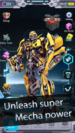 Idle Mecha 3D स्क्रीनशॉट 3