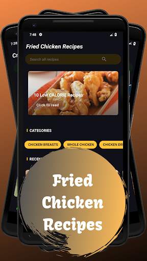 Chicken Fry - Chicken Recipe screenshot 1