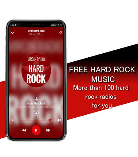 Hard Rock Music app screenshot 2