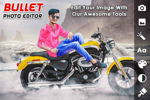 Bullet Bike photo frame screenshot 4