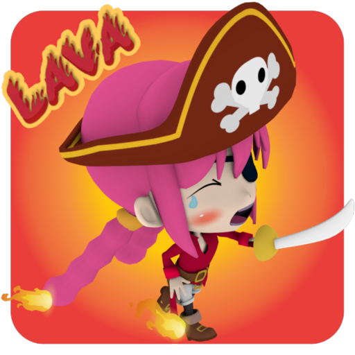The floor is lava challenge Pirate Edition icon