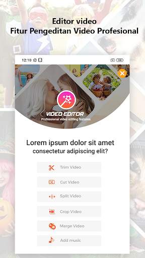 Editor Video - Pangkas, Potong, Gabungkan, Musik screenshot 2