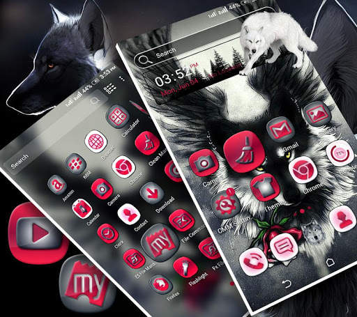 Wolf Launcher Theme screenshot 4