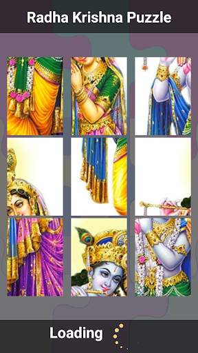 Radha Krishna Puzzle 2 تصوير الشاشة