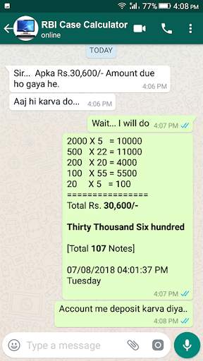 Cash Calculator 2019 - Cash Counter screenshot 5