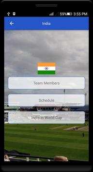 World Cup Cricket 2019 Schedule & Live Score screenshot 6
