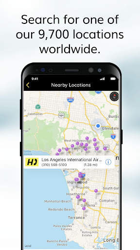 Hertz Car Rentals screenshot 2