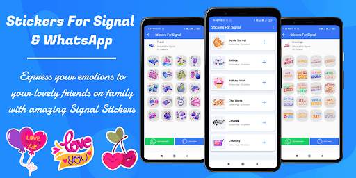 Stickers For Signal & WhatsApp screenshot 5