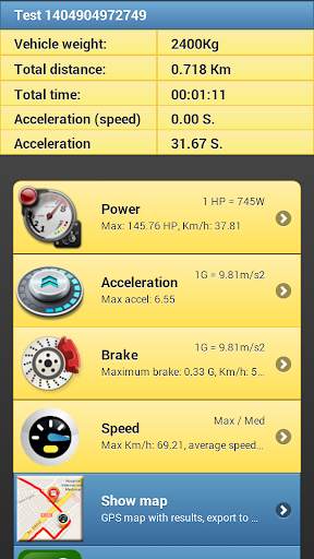 Car Performance Meter, speedometer gauge with gps स्क्रीनशॉट 4