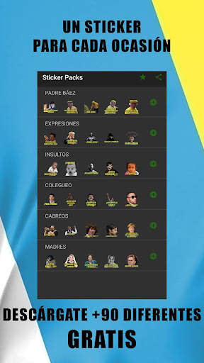 SticKanarias Lite - Stickers C screenshot 1