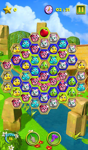 Funny Pets Match 3 Free screenshot 5
