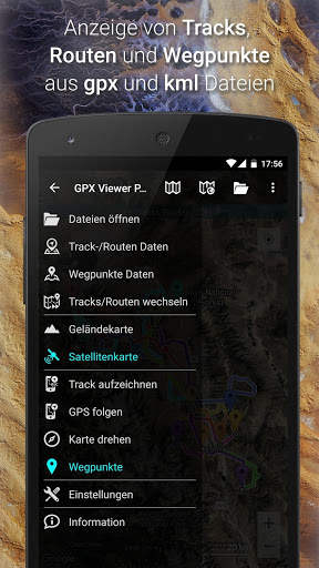 GPX Viewer PRO - Tracks, Routen & Wegpunkte screenshot 1