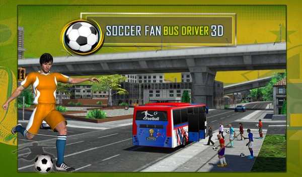 Soccer Fan Bus Driver 3D screenshot 11