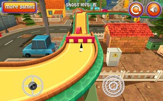 Mini Golf 3D Cartoon City screenshot 1