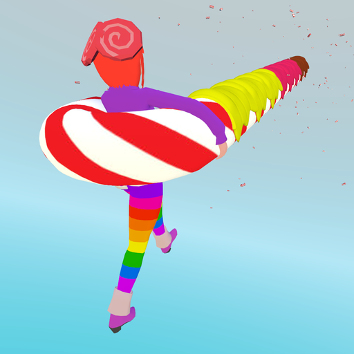 Candy Cane 3D icon