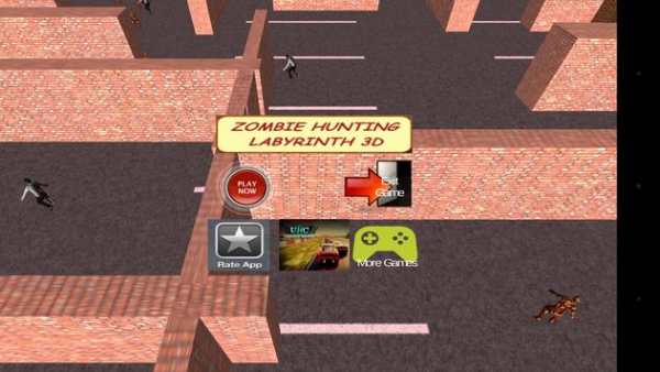 zombie berburu labirin screenshot 5