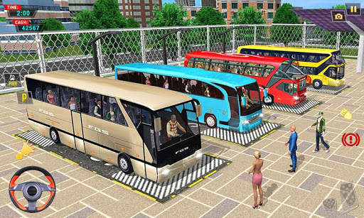 Tourist Bus Driver Game - Game Pelatih Bus screenshot 4