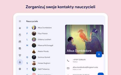 Kalendarz Szkolny: Plan lekcji screenshot 13