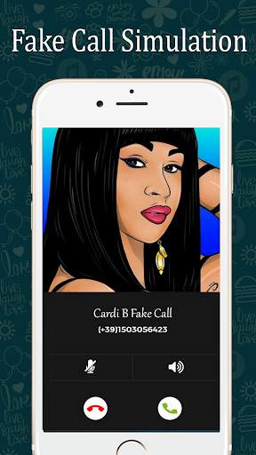 Fake Video Call From Cardi B screenshot 1