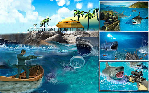 Real Whale Shark Sniper Gun Hunter Simulator 19 screenshot 5