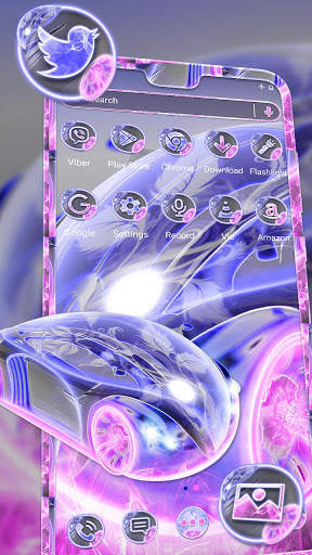 Neon Car Theme screenshot 1