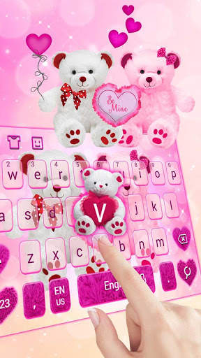 Teddy Bear Keyboard Theme screenshot 2
