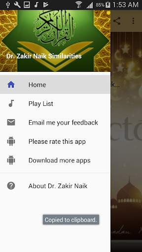 Dr. Zakir Naik Similarities Islam & Christianity screenshot 9