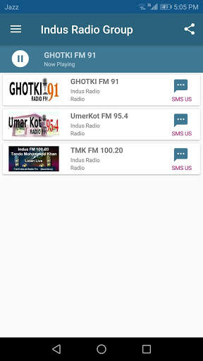 Indus Radio Group FM91 FM100.2 FM95.40 screenshot 3
