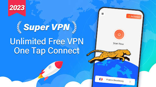 Super VPN - Secure VPN Proxy screenshot 1