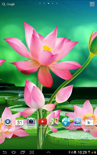 Lotus Live Wallpaper screenshot 4