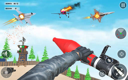 Air Force Fighter Jet War Game screenshot 2